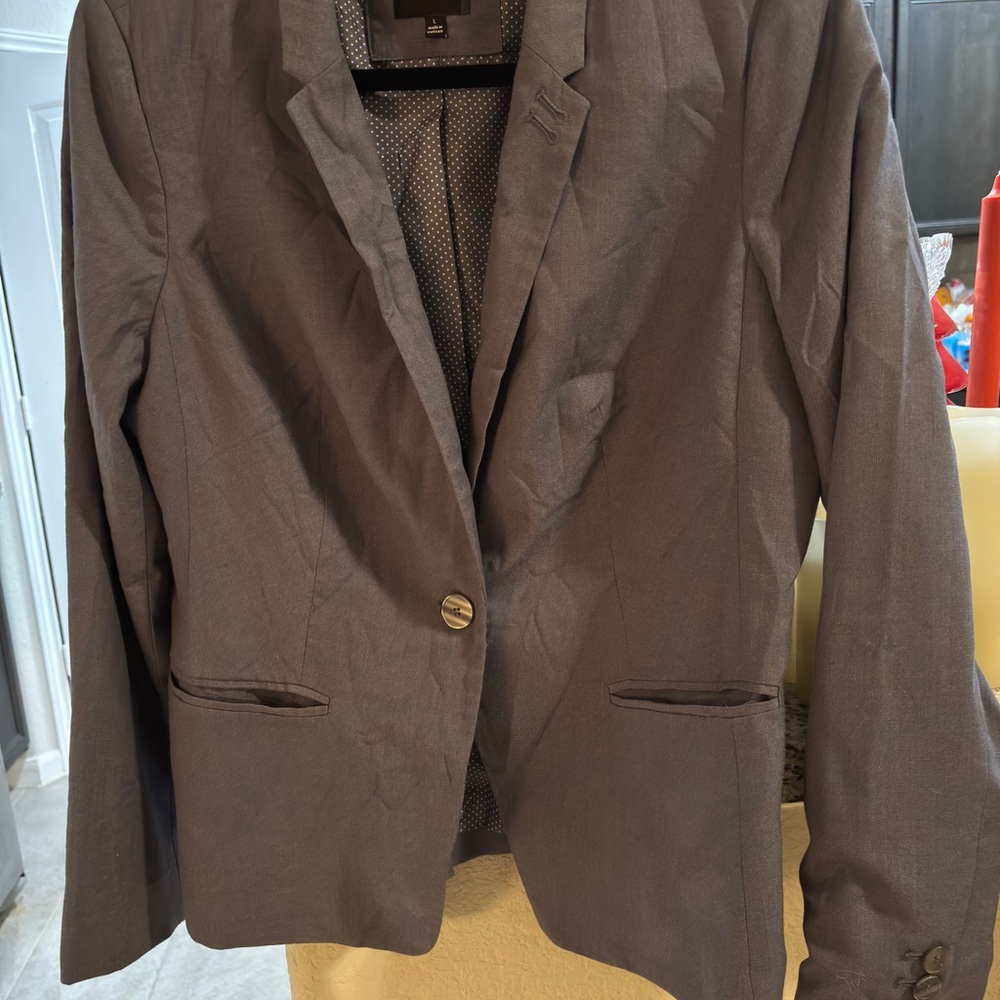 The Limited Charcoal Blazer